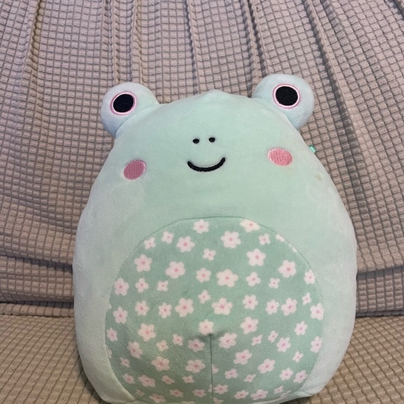 Squishmallows Light Green‎ Frog Plush - Picture 1 of 4